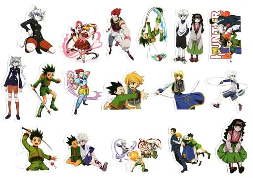Стикерпак Хантер х Хантер Набор наклеек Hunter × Hunter 50 штук - фото 2