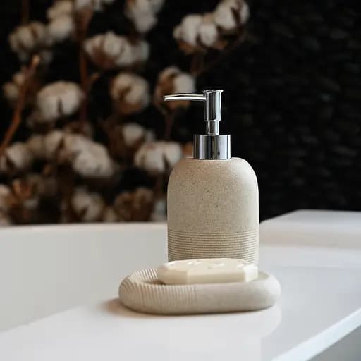 Комплект аксессуаров МВМ My Home MVM-12: BA-02, BA-03, BA-04, BA-06 бежевый (MVM-MH-12 BEIGE) - фото 6