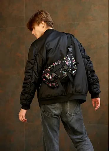 Мужская сумка бананка Sambag Dynamicdart 38 × 21 × 7 см (80411707m) - фото 6