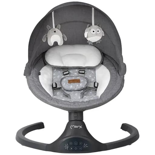 Заколисуючий центр MoMi Kenani Dark Grey - фото 1