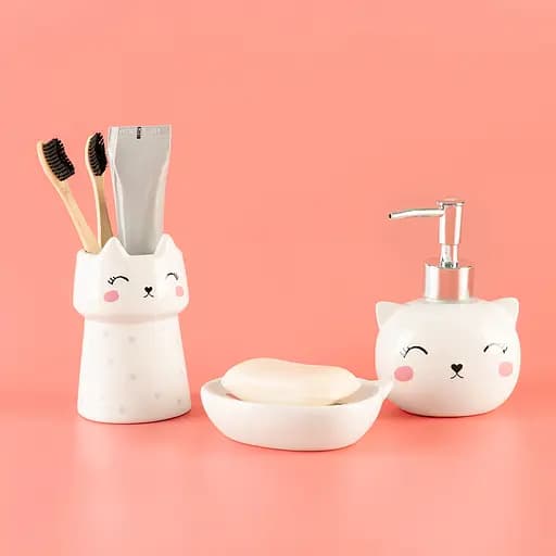 Набор аксессуаров для ванной комнаты МВМ My Home MVM-22 белый (MVM-MH-22 WHITE) - фото 5