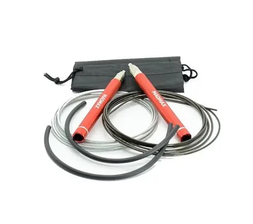 Скакалка скоростная на алюминиевая подшипниках MadMax MFA-286 Speed ​​jump rope Red 3 м (MFA-286-RED-U) - фото 5