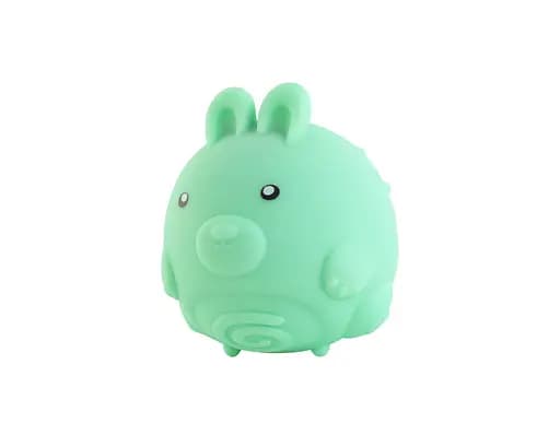 Игрушка для ванной Baby Team Зверушка, со звуком, бирюзовый (8745_бирюзовая_зверушка) - фото 1