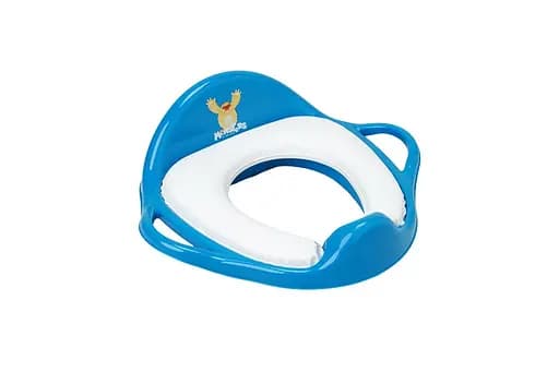 Туалетне сидіння М'яке Монстрики Блакитний - фото 1