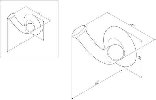 Крючок для полотенец AM.PM Like A8035600 - фото 8