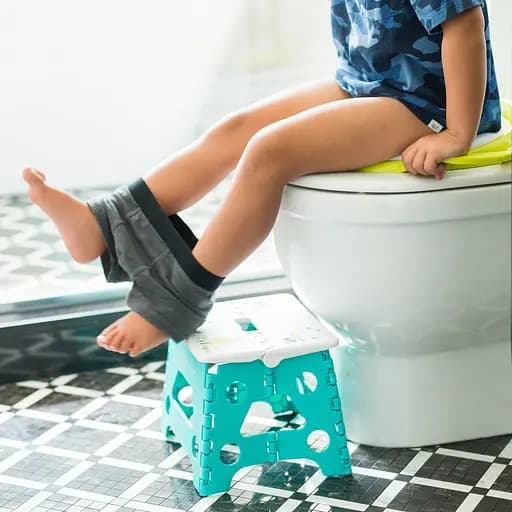 Стульчик подставка детский в ванную, складной BBluv Stëp, бирюзовый (B0114-A) - фото 2