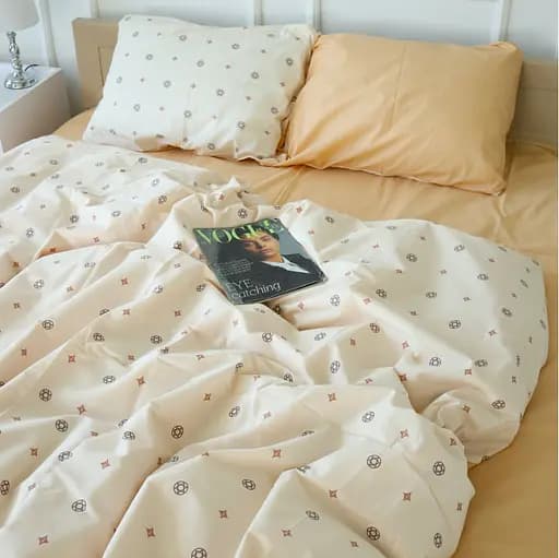 Простирадло MirSon Бязь 17-4767 Lombardy 220x240 см бежеве (2200008944261) - фото 2