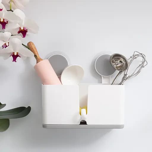 Набор аксессуаров для ванной комнаты My Home MVM-11 белый с серым (MVM-MH-11 WHITE/GRAY) - фото 11