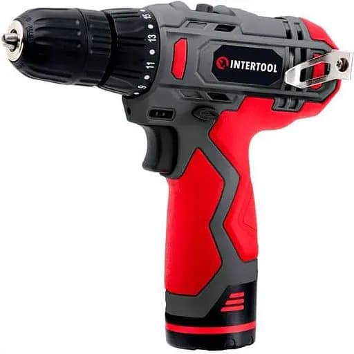Дриль-шуруповерт Intertool DT-0310 12V 1.5Ah [89133] - фото 2