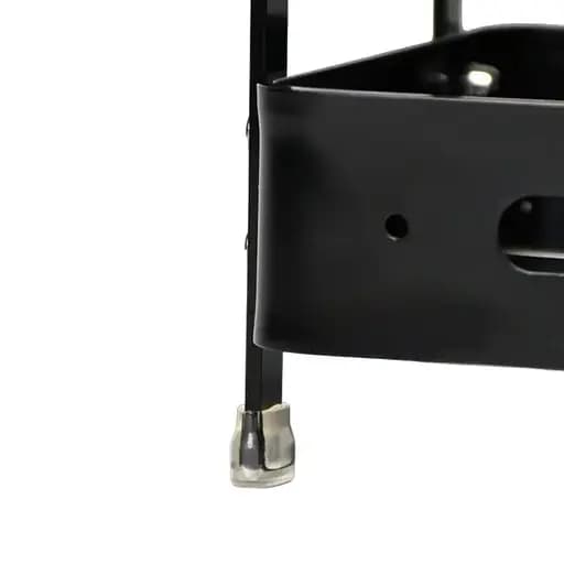 Полка Homax трехуровневая прямоугольная алюминиевая 57х33.3х15.5 см черная (EBA-3550 BL) - фото 6