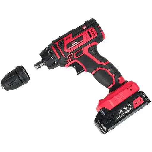 Дриль-шурупокрут Vitals  AU 18/2KP QC акумуляторний (141917) - фото 7