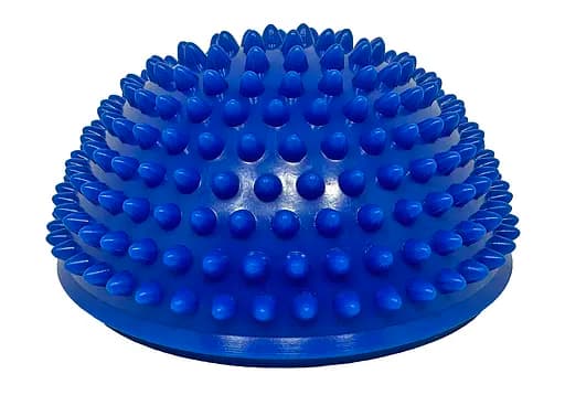 Полусфера массажная киндербол EasyFit 16 см мягкая синяя (EF-3001-BL) - фото 1