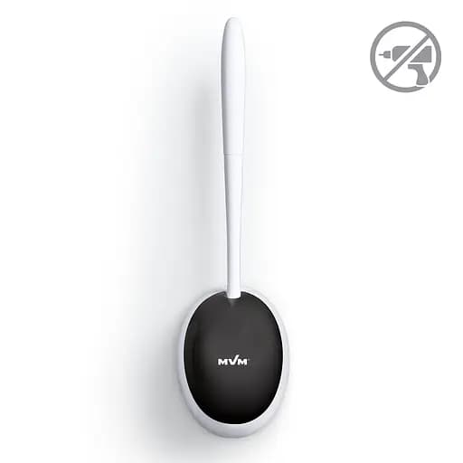 Ершик для унитаза МВМ My Home клейкий BP-21, белый с черным (BP-21 WHITE/BLACK) - фото 2