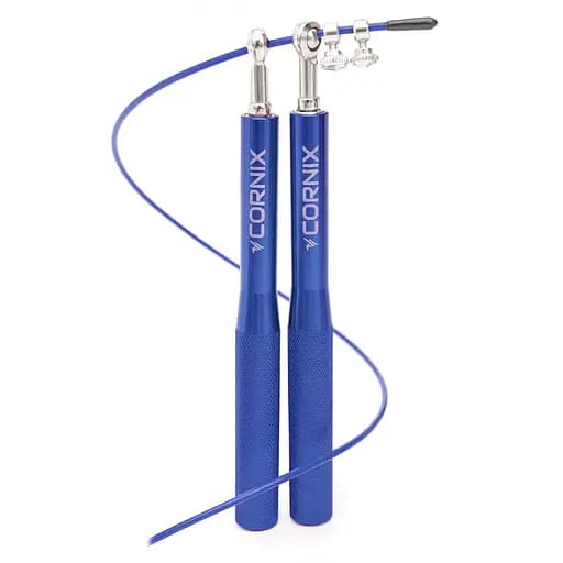 Скакалка швидкісна для кросфіту Cornix Speed Rope XR-0157 Blue - фото 1