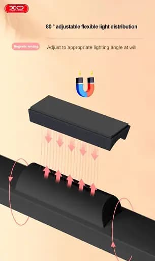 Бездротовий світильник на акумуляторі XO YH08A з кнопками управління - фото 7