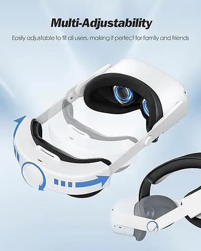 Ремінець для акумулятора SUPERUS для Quest 2 з гарнітурою - фото 3