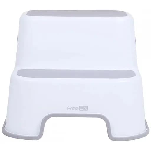 Ступени для ребенка в ванную FreeON White/Grey (42332) - фото 1