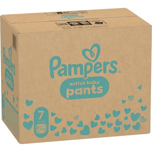 Уценка. Подгузники-трусики Pampers Active Baby Pants 7 (17+ кг) 114 шт. - фото 2