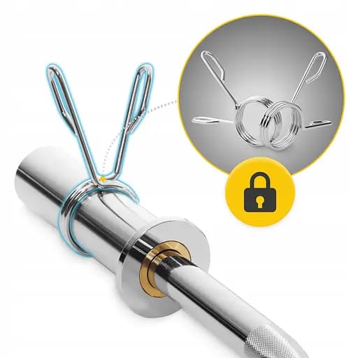 Гриф для штанги олимпийский W-образный 4FIZJO 120 см 50 мм (P-5905973401203) - фото 3