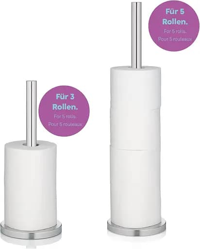 Держатель для туалетной бумаги Kela Carta 37х15 см серебристый (22827) - фото 4