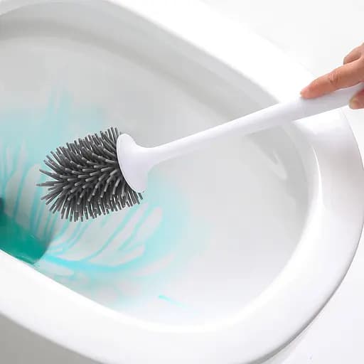 Набор аксессуаров для ванной комнаты МВМ My Home MVM-34 белый с серым (MVM-MH-34 WHITE/GRAY) - фото 11