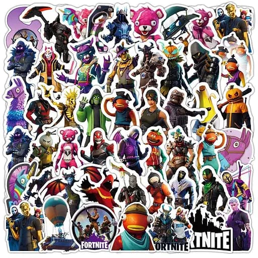 Стикерпак GeekLand Fortnite 50 штук - фото 2
