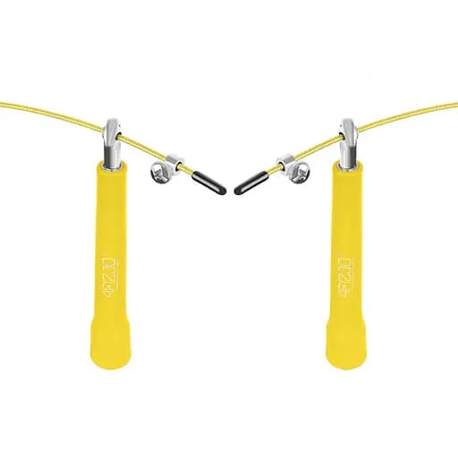 Скакалка 4FIZJO швидкісна для кросфіту Standard+ Yellow 4FJ0184 (P-5907739311535) - фото 4