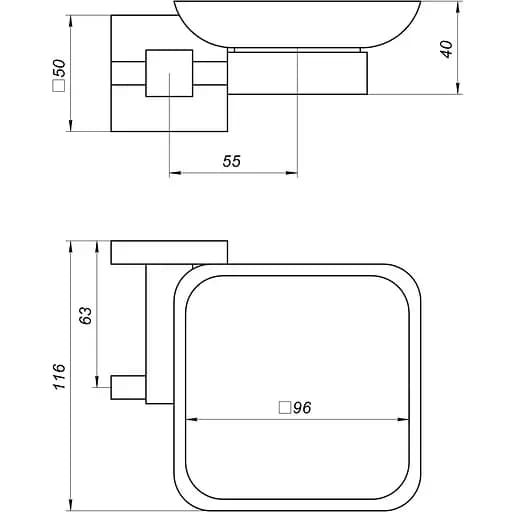 Мыльница Globus Lux SQ 9408 - фото 3