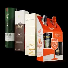 Подарункові набори алкоголю