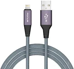 Кабель Fonus K88 Lightning Premium Cable 2m Gray