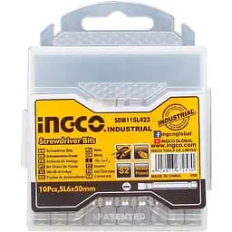 Біти Ingco S2 SL6х1.0х50 мм 10 шт. (SDB11SL423)