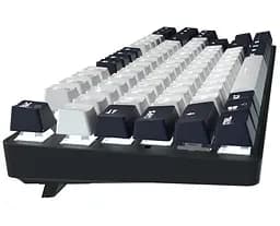 Клавиатура игровая механическая GamePro MK-110-B USB Hot-Swap Outemu Red Switch Black-White - мініатюра 4