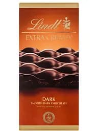Шоколад чорний Lindt Extra Creamy 80 г