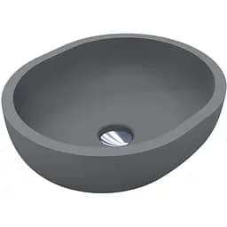 Умивальник Miraggio Mark 425 mirastone gray 0002686, Сірий