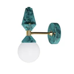 Настінне бра Dome №4 PikArt арт. 6257 Зелений