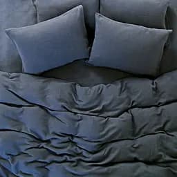 Комплект постільної білизни Barine вафельна Waffle Євро 000165557