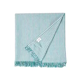 Рушник Lotus Home Pestemal - Argosa stripe 85x175 emerald смарагдовий - мініатюра 2