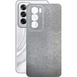 Захисна плівка StatusSKIN для Oppo Reno12 Корпус Вініл Метал срібло