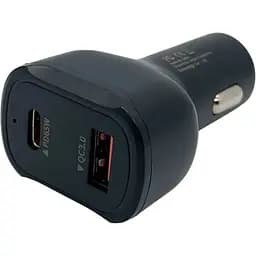 Автомобильное зарядное устройство XON MaxCharge Type-C 65W 1 x PD65 + QC3.0 Black (5060948063494)