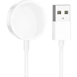 Зарядний пристрій кабель Borofone BD1 для розумних годинників білий