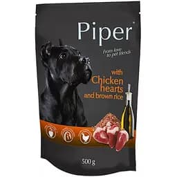 Влажный корм для собак "DN Piper" пауч с куриными сердцами и коричневым рисом 500 г (DN109-300298)