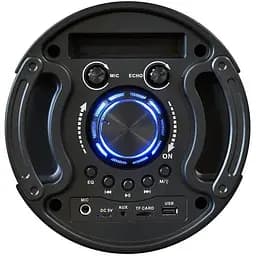 Портативна колонка ZQS-6210W музична колонка акумуляторна мікрофон пульт 50 Вт - мініатюра 3