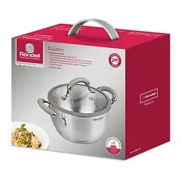 Каструля Rondell Balance, зі скляною кришкою, 24 см, 5 л (RDS-755) - мініатюра 2