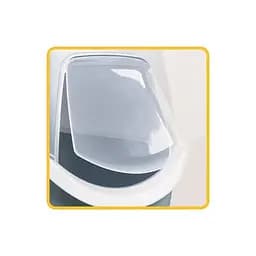 Stefanplast Cat toilet Cathy with filter - Закритий туалет для котів з фільтром сине-сталевий - мініатюра 4