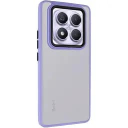 Чохол Epik TPU+PC Lyon Frosted для Xiaomi Redmi Note 14 Pro 4G Purple