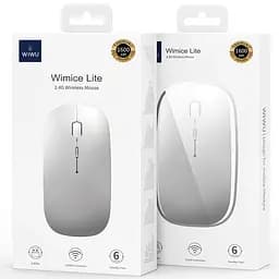 Миша бездротова WIWU WM101-C Wimice Lite 2.4G Silver - мініатюра 6