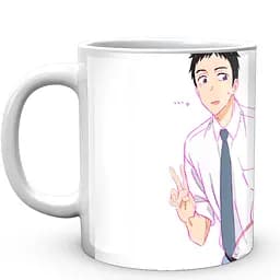 Кружка GeekLand My Dress-Up Darling Эта фарфоровая кукла влюбилась Марин Годжо MDD 02 330 мл белая