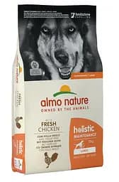 Сухий корм для дорослих собак великих порід Almo Nature (Альмо Натюр) Holistic зі свіжою куркою 12 кг