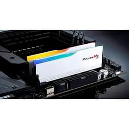 Модуль пам'яті для комп'ютера DDR5 64GB (2x32GB) 6400 MHz Ripjaws M5 RGB Matte White G.Skill (F5-6400J3239G32GX2-RM5RW) - мініатюра 10