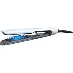 Випрямляч для волосся Philips 5000 ThermoShield 12 режимів біло-сірий (BHS520/00)